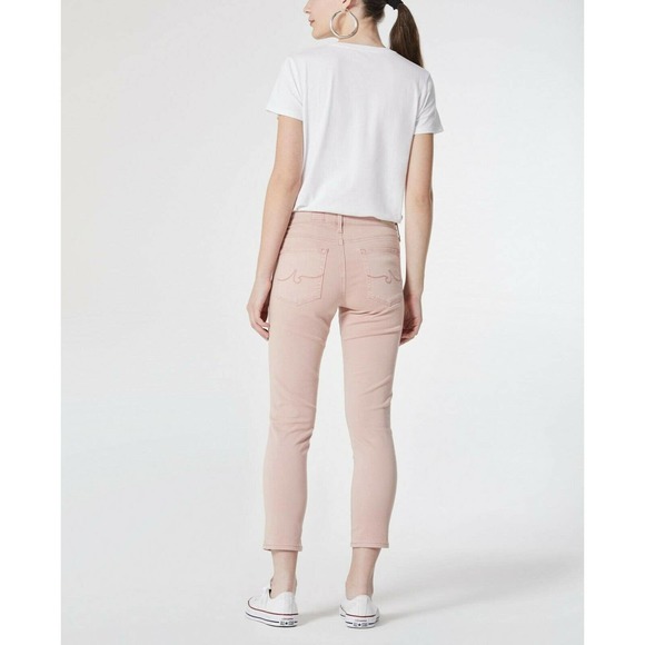 AG Adriano Goldschmied Cigarette Jeans Misty Mauve - Picture 2 of 12